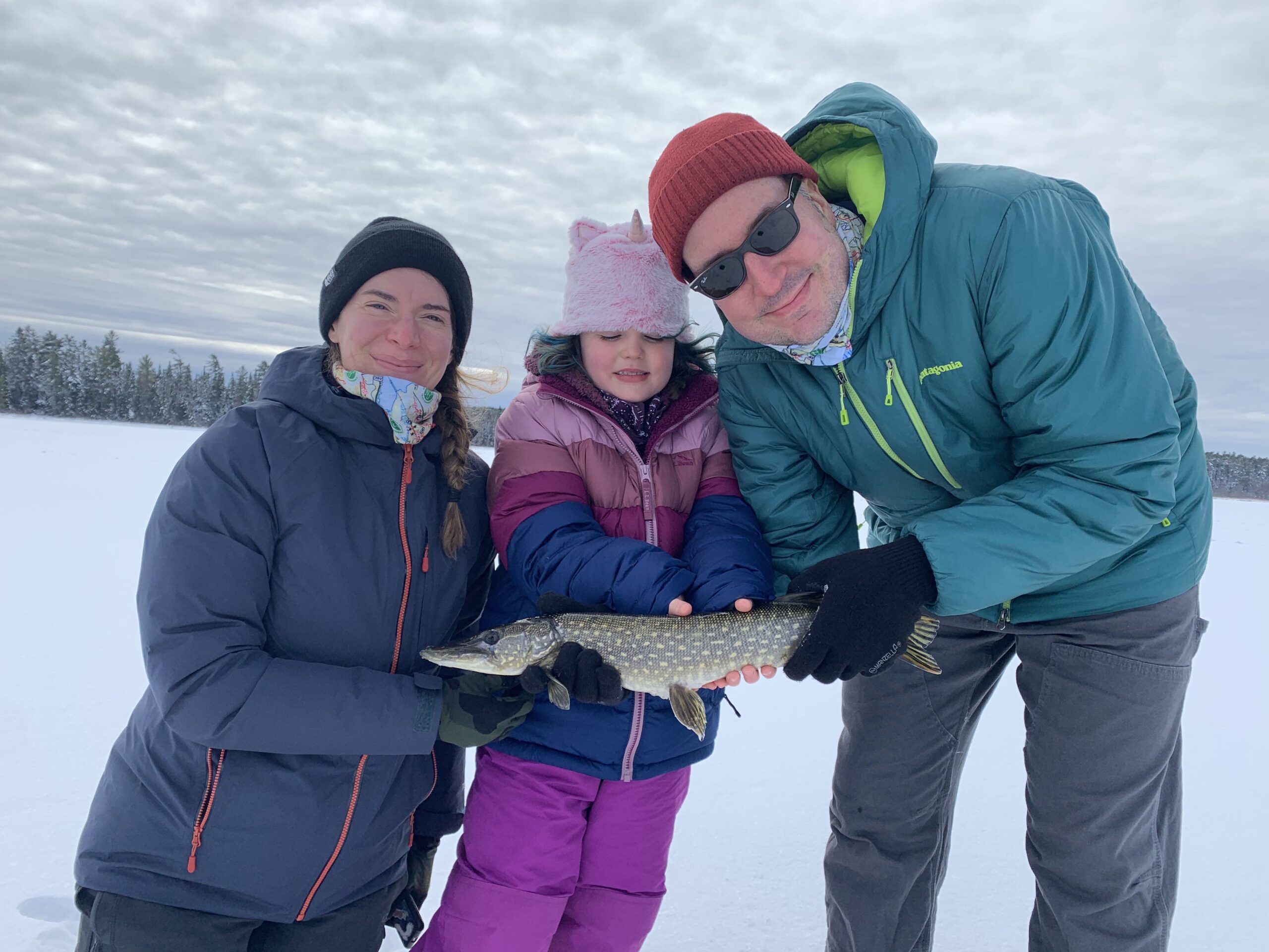A guided Adirondack ice fishing outing for winter visitors